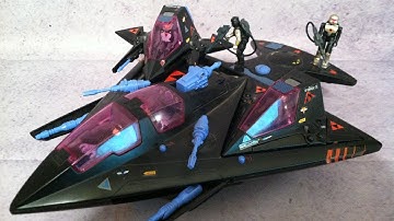 Coleco 1986 Starcom Shadowbat and Shadow Parasite Toy Review