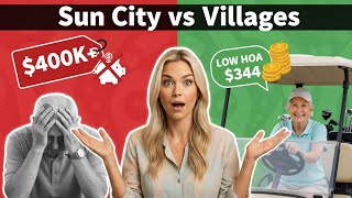 #SunCity vs #TheVillages ? The best retirement communities?  Do Not Retire in WRONG Florida in 2025!