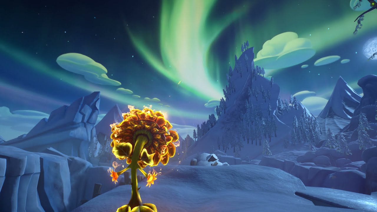 PvZ GW2 - Обход Frosty Creek в стоке без Vivid Warfare за Огненного Подсолнуха