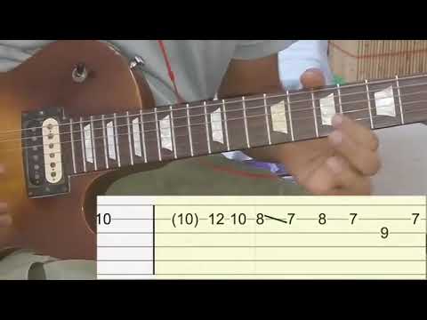 Fade to black-metallica intro guitar with Tab - YouTube