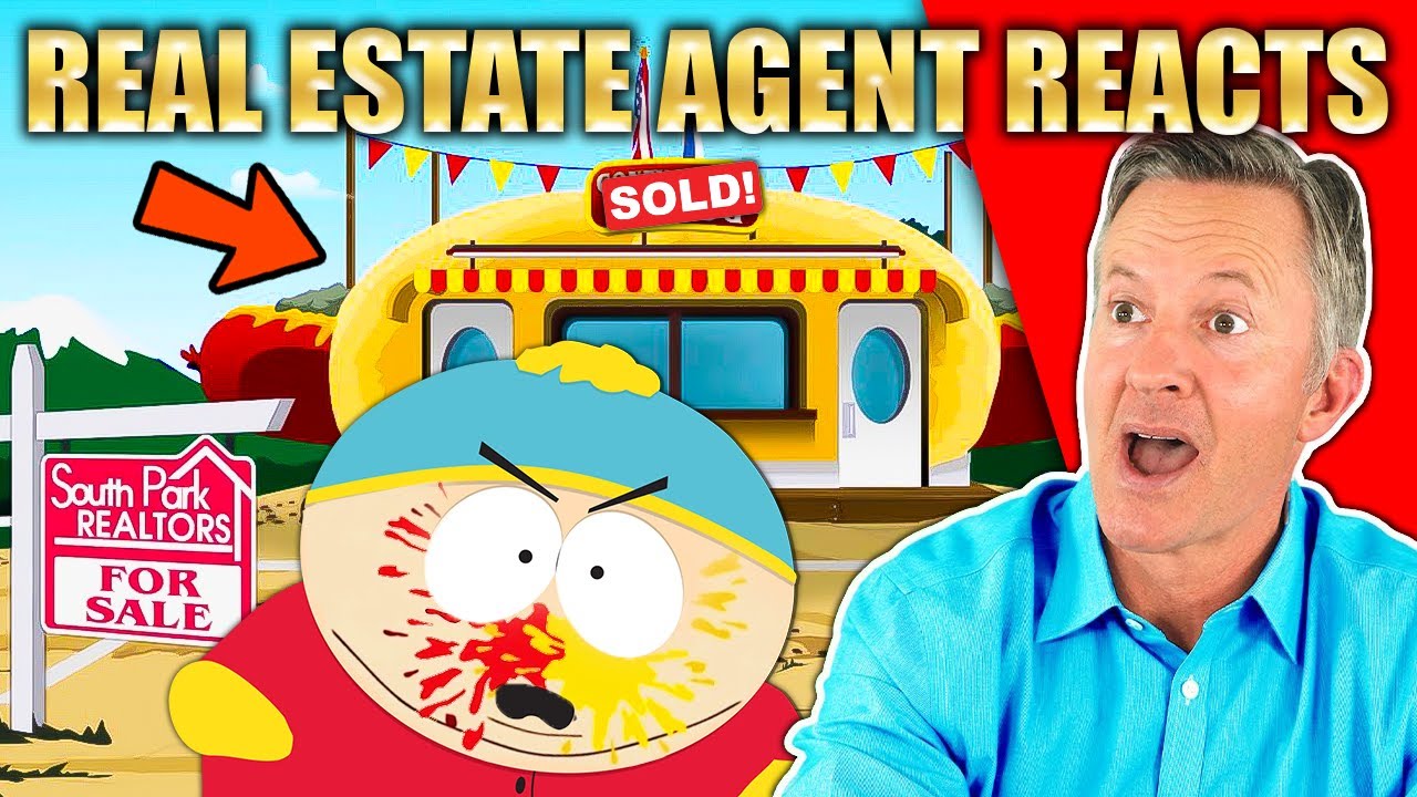 Real Estate Agent Reacts to FUNNY South Park Real Estate Scenes! Pt. 3
