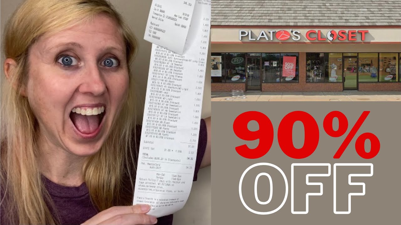 HUGE Plato’s Closet 90 Off Clearance Sale! 22 Items 34 Bucks
