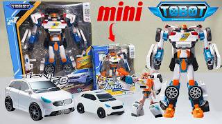 HUGE VS TINY! Tobot Athlon Jango Car Robot Transformation Challenge: Deluxe Or Mini Is Better?