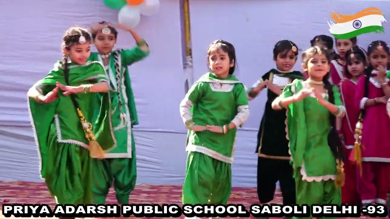 PRIYA ADARSH PUBLIC SCHOOL SABOLI DELHI 110093 REPUBLIC DAY CELEBRATION 2025