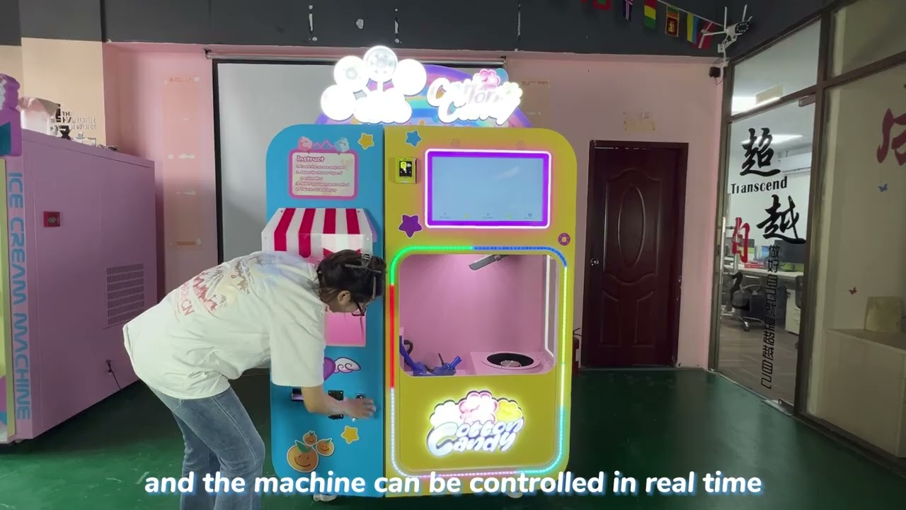 How to Install and Use an Automatic Cotton Candy Machine