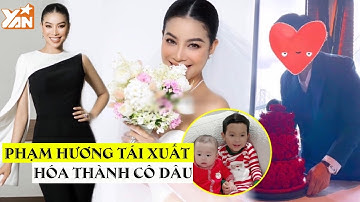 Phạm Hương hóa cô dâu, bất ngờ tái xuất ở Việt Nam cùng 2 con trai: Fan dự đoán sắp có tin vui
