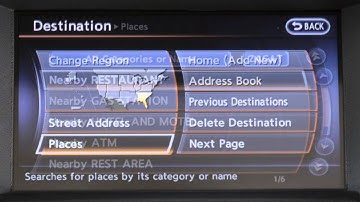 2014 Nissan Quest - Navigation System Overview (if so equipped)