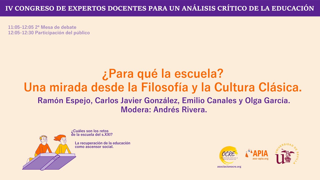 Video 5   IV Congreso Sevilla   OCRE