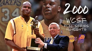 Shaquille O’Neal in Prime MVP Form Punishes Phoenix in 2000 2nd Round Playoff Matchup