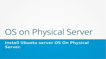 04 - Install physical server (Ubuntu 20.04.4)