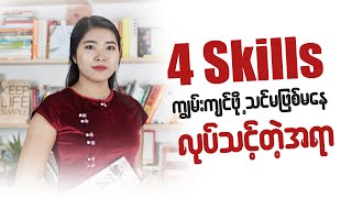 အင်္ဂလိပ်စာစွမ်းရည် (၄)မျိုးလုံးကျွမ်းဖို့ သင်မဖြစ်မနေလုပ်သင့်တဲ့အရာ screenshot 5