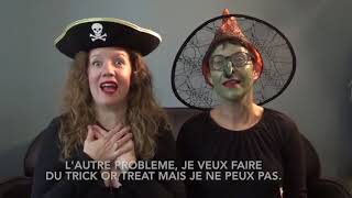 Why it&#39;s hard to celebrate Halloween in Paris....(VOST)