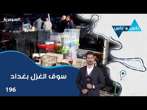 سوق الغزل بغداد ناس وناس م٨ الحلقة ١٩٦