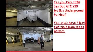 Parking Jet Ski Underground? YES!