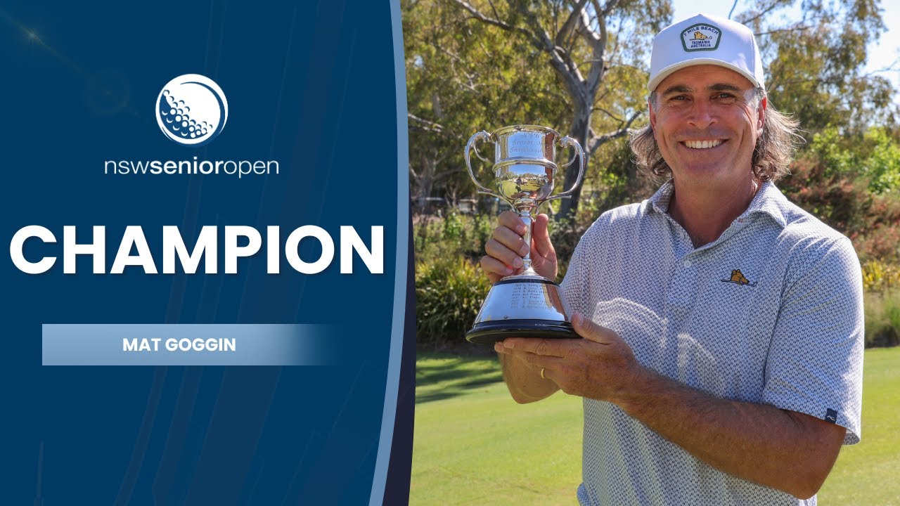 2025 NSW Senior Open Champion | Mat Goggin Interview