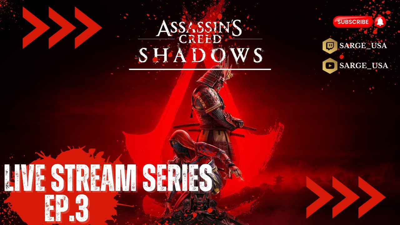 ⚔️ Happy Hump Day | AC: Shadows - Ep.3 | Multistream |