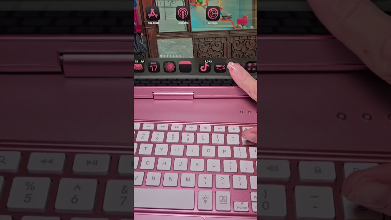 FUWANG iPad Touch Keyboard Case 🔄 | 360° Rotation + Backlit Keys + Trackpad | iPad 11th & 10th Gen