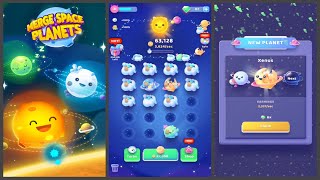 Merge Space Planets: Clicker & Idle Tycoon Games Mobile Game | Gameplay Android screenshot 5
