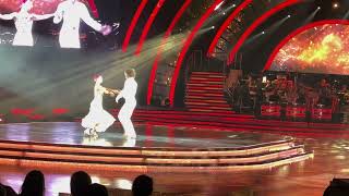 Strictly Come Dancing Live Tour 2024 Bobby and Diane Dance the Viennese Waltz in Newcastle Upon Tyne