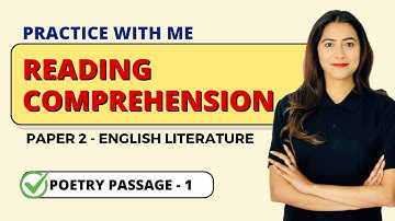 Reading Comprehension Practice - 1 | Step by Step Solution | Sunaina Jethani