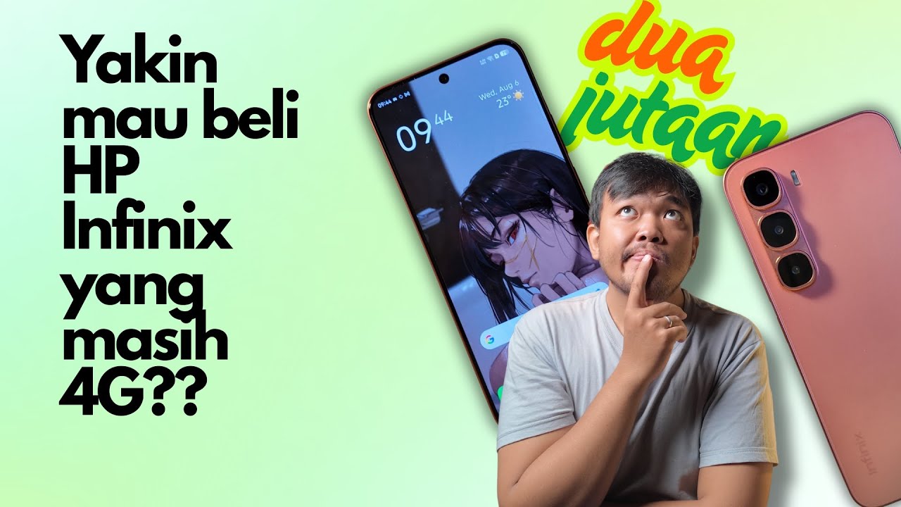CAKEP ! TAPI MASIH 4G 😞 YAKIN MAU BELI ? // INFINIX HOT 60 PRO REVIEW