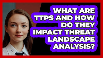 What Are TTPs And How Do They Impact Threat Landscape Analysis? - SecurityFirstCorp.com