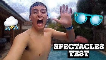 Spectacles 2 Nico WATERPROOF FLAW?