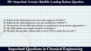 MCQ Questions Avionics Satellite Landing System with Answers screenshot 5