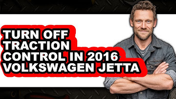 How To Turn Off Traction Control In 2016 Volkswagen Jetta (UPDATED)