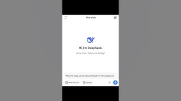 ChatGpt vs DeepSeek.Which one you like better?#trekkingnepal #AI #deepseek #chatgpt #adventure