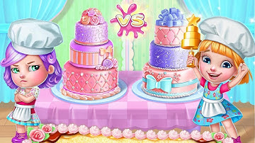 Baby Boss play Real Cake Maker 3D - Learn how to make cakes - Best Games for Kids for free online