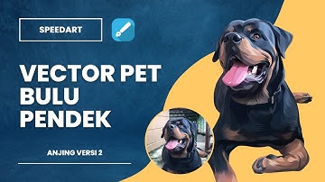 [Speed Art] Vector Pet Bulu Pendek | Infinite Design | Android