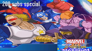 Lets play, Marvel vs Capcom Maximum. Gameplay video. (200 subs special)