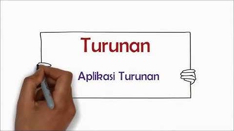 Aplikasi turunan