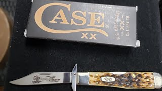 Celebrity Case xx vault pattern cheetah cub and Amber bone peach seed jig #caseknives #knifecommunity #vault  Wealth