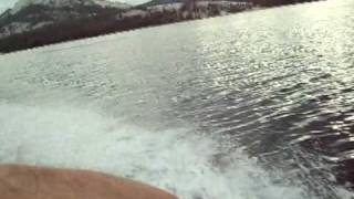Courtright Reservoir, on Jerry's Skeeter Boat!