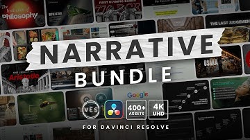 Narrative Bundle Trailer for Davinci Resolve