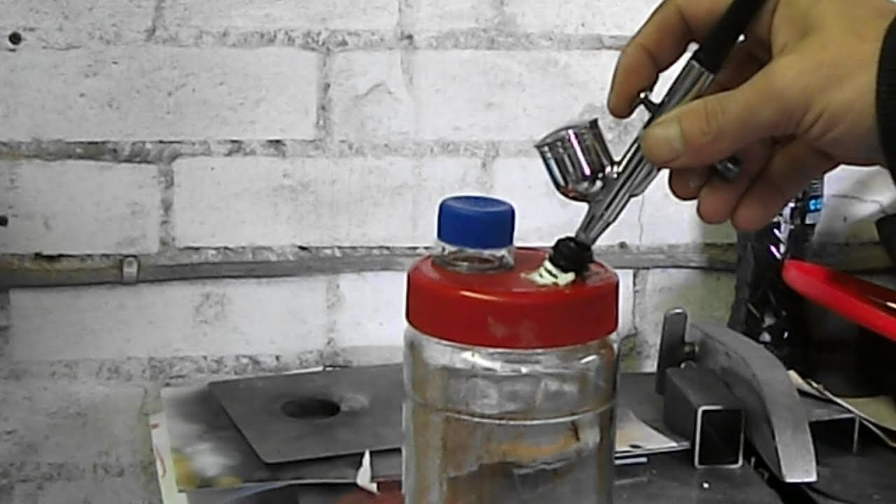 Airbrush tips - How to make an airbrush cleaning station diy 