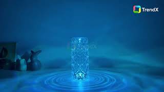 Add Elegance to Your Space with a Crystal Touch Lamp | Perfect for Home Decor | TrendX Store