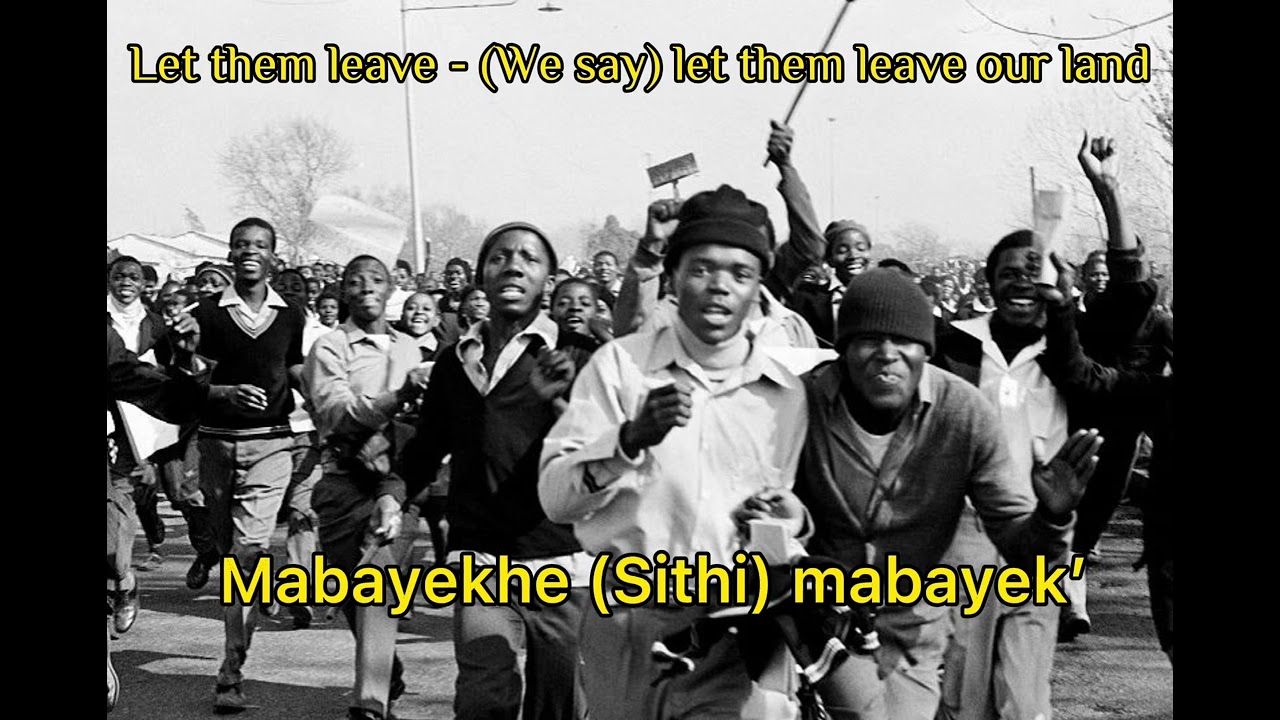 “Thina Sizwe” - South African anti apartheid song