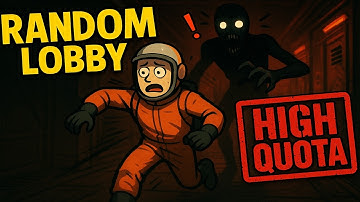 Random Lobby. High Quota. Total Chaos. (Lethal Company Highlights)