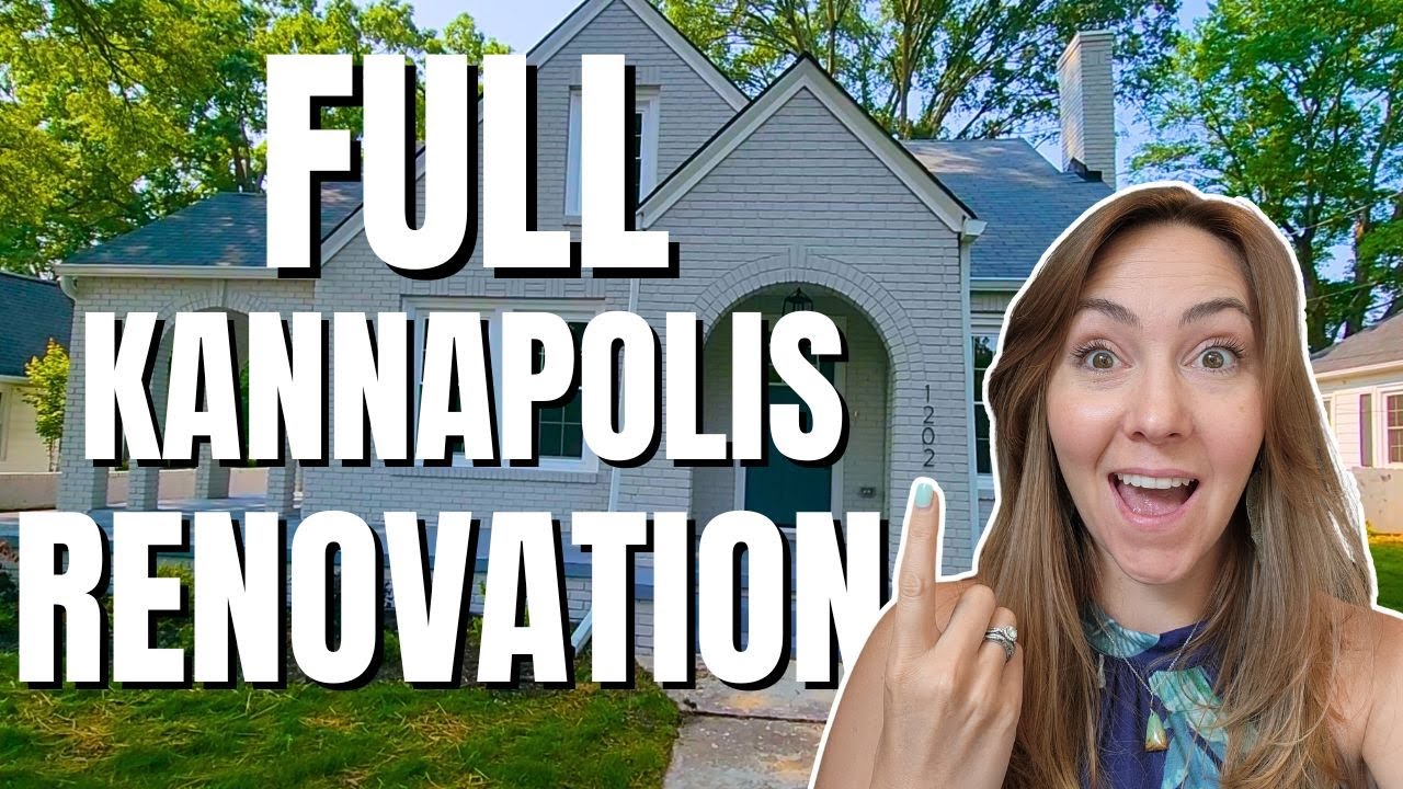 Fully Renovated Home From 1930 | Homes Under $500k in Kannapolis | Charlotte Real Estate
