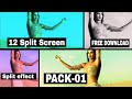 12 Split Screen || Split Screen Pack - 01 || Kinemaster And other Software || Free Download