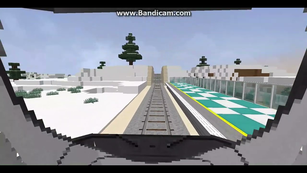 Southpark Metro Linie 14 (ex 20) Mitfahrt - Minecraft MTR Mod