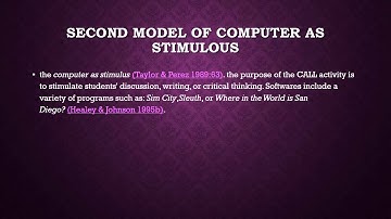 Computer Assisted Language Learning actividad 7