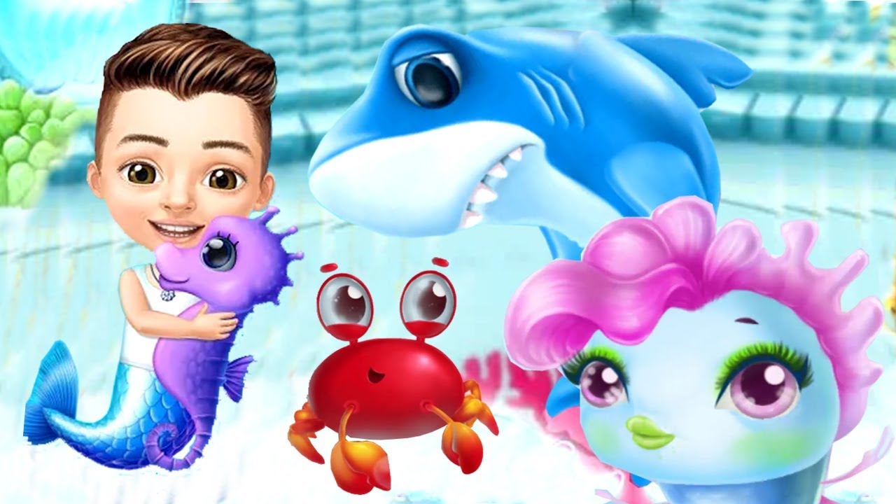 Sweet Baby Girl Mermaid Life - Fun Discover Magical Ocean World - Baby Games for Kids
