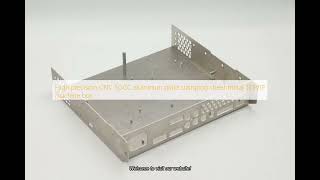 High Precision Cnc Sgcc Aluminum Plate Stamping Sheet Metal Tcpip Machine Box