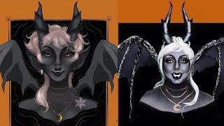 Glam Gargoyle Makeup