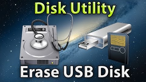 How to Format Hard Disk Drive on Mac with Disk Utility - Format External Disk Drive on Mac Computers