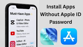 Turn Off Apple ID Password iOS 26 | Install Apps Without Password iOS 26.